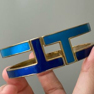 TT Golden and Blue Bangle/Bracelet
